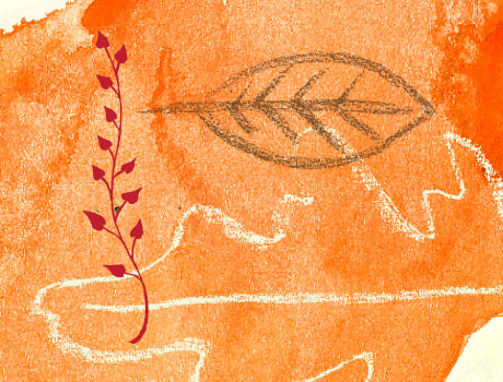 A selection of fall poems. Illustration by Mark McGinnis